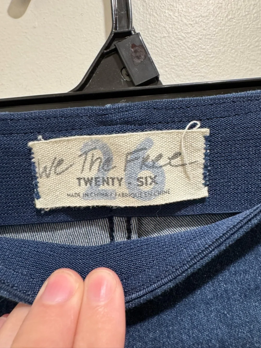 Free People We The‎ Free Twenty Six Flare Jeans Raw Hem Blue Women’s 26